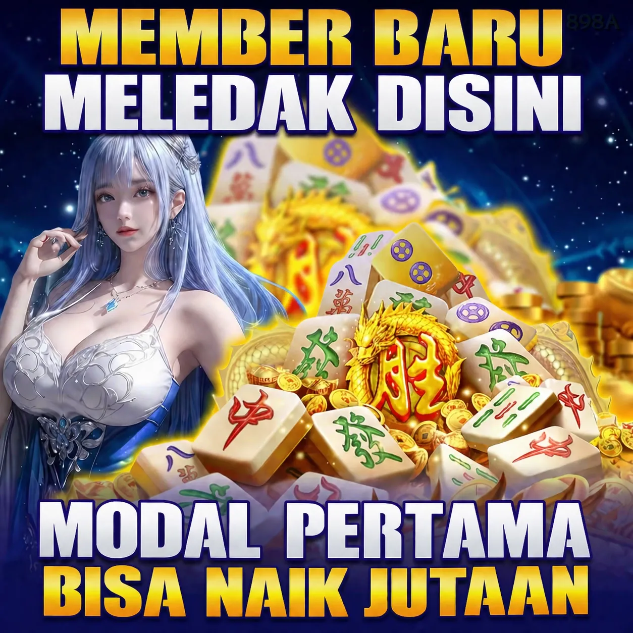 898a
